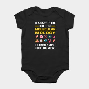 Smart People Hobby Molecular Biology Biologist Baby Bodysuit